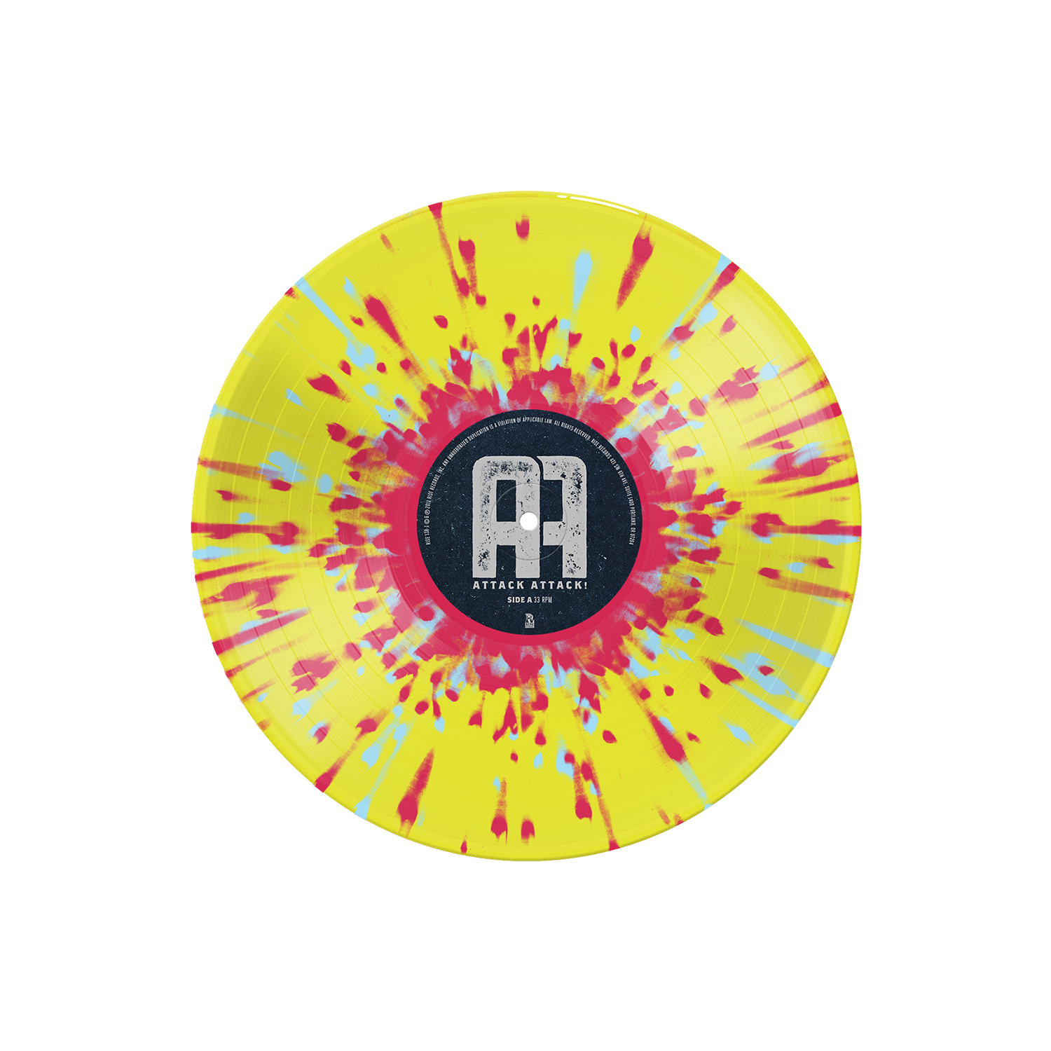 Booklet Disattack Lp Attack Attack! Deluxe 15 Year Anniversary Limited Edition Cover Vinyl